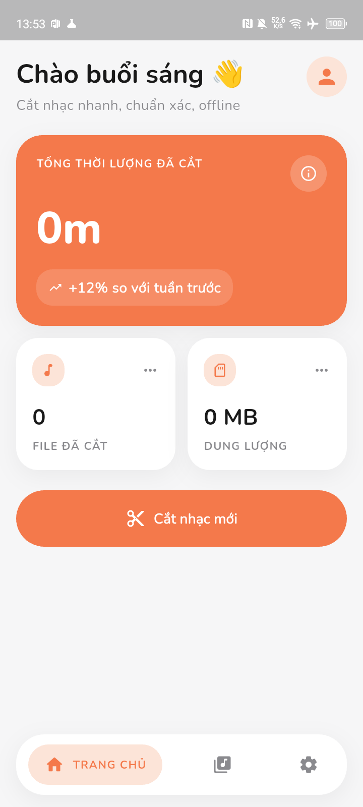 Màn hình Trang chủ
